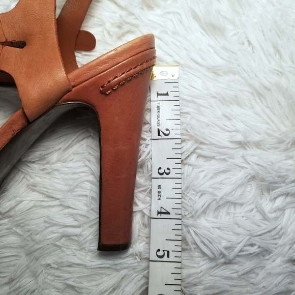 EUC Lauren Ralph Lauren Strappy Sandal Heels 7 - Picture 7 of 7
